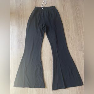 Aerie offline black flare sweatpants